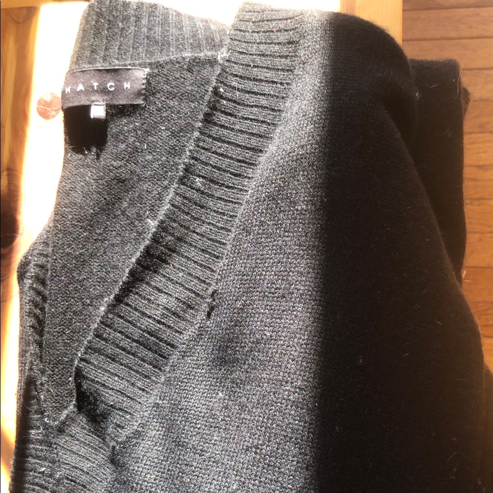 Hatch cashmere and merino wool blend maternity onesie